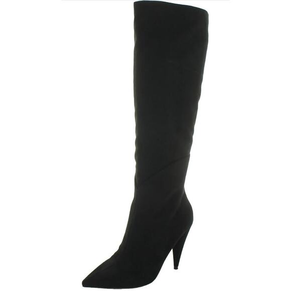 Jessica Simpson Womens MAYNARD Faux Suede Pointed Toe Thigh-High Boots Size 11 - Picture 3 of 4